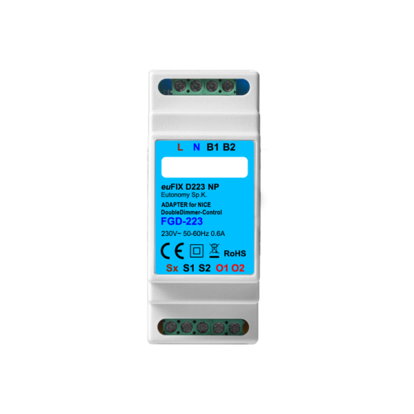 Eutonomy euFIX D223 für Nice DoubleDimmer-Control