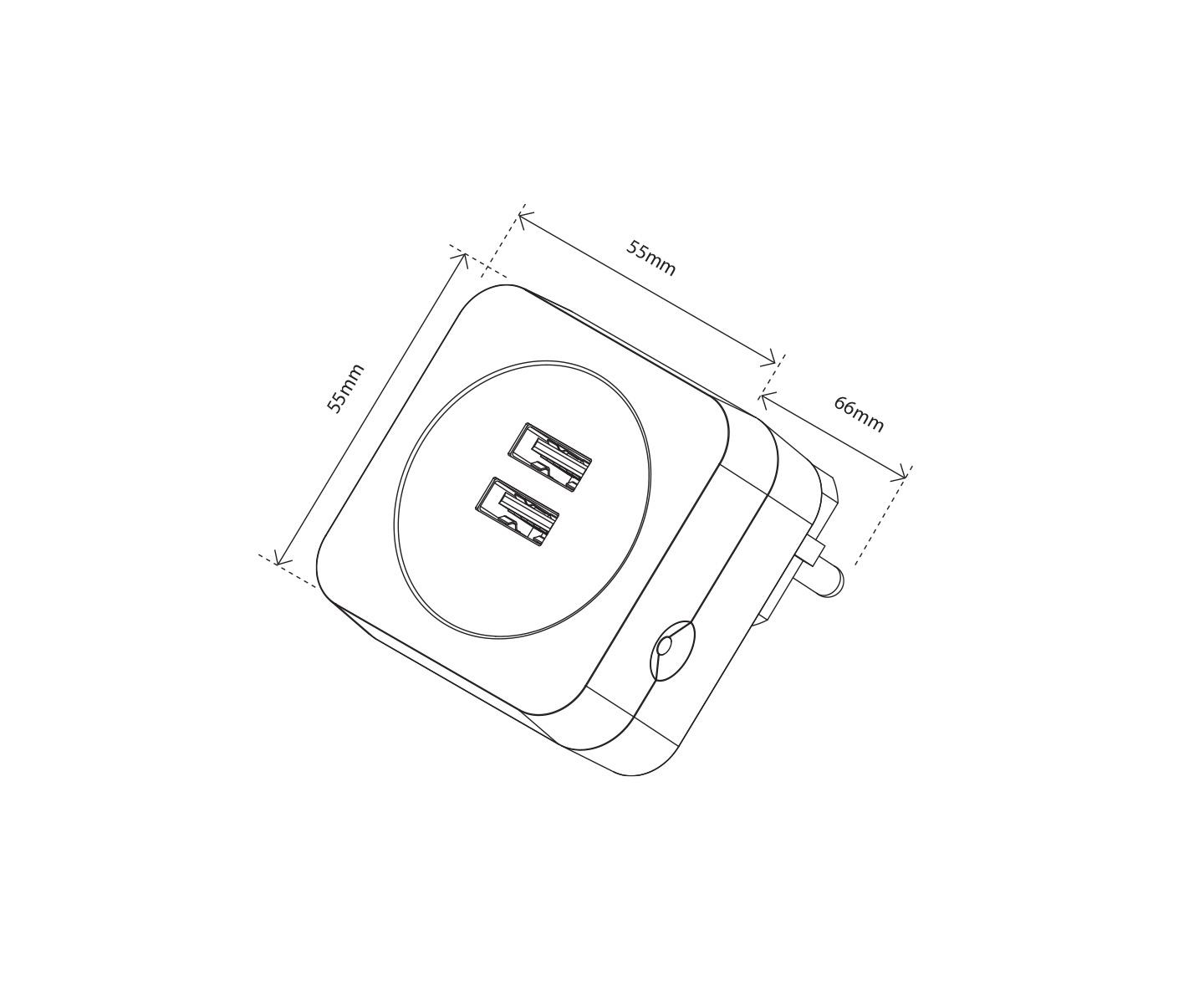 Heatit_Z-Repeater_Dimensions