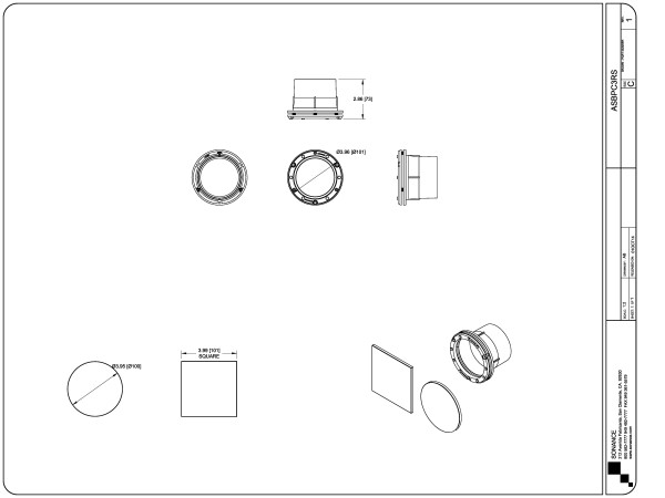 Sonance VPBPC3RS Bandpass-Anschluss