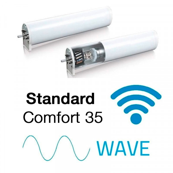 Mio Decor Elektrische Vorhangschiene Standard WLAN – Wave