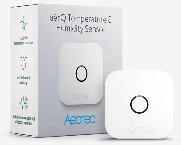 Aeotec aërQ Temperatur- und Feuchtigkeitssensor