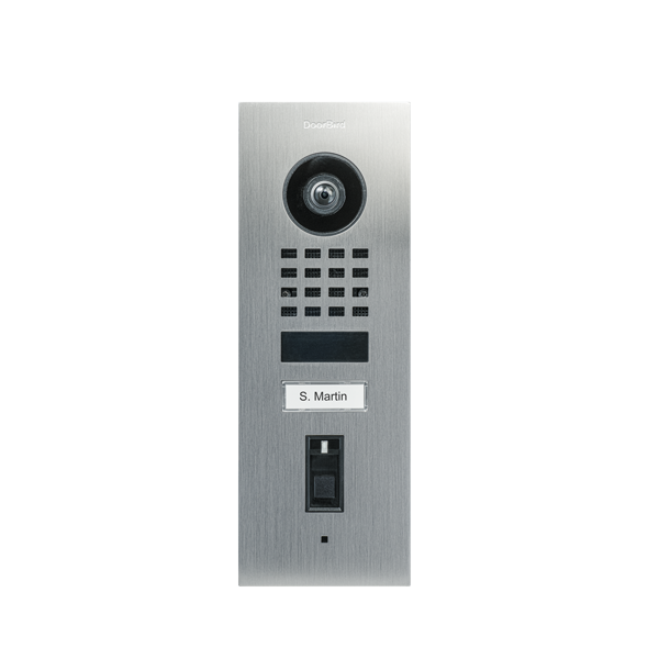 DoorBird IP Video Türstation D1101FV Fingerprint 50 Unterputz