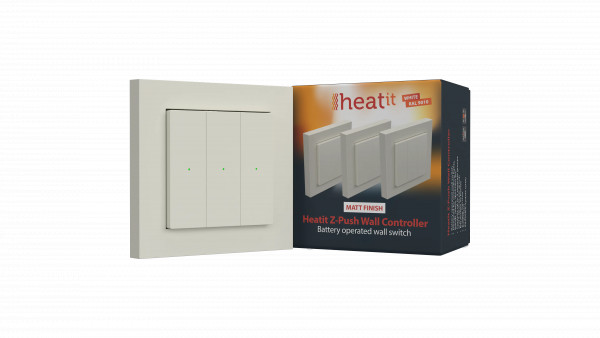 Heatit Z-Push Wall Controller