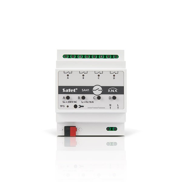 Satel KNX-SA41 Universal-Schaltaktor 4-fach