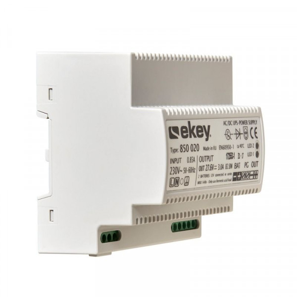 ekey USV REG 230 VAC – 24 VDC – 3 A + AKKU 4 Ah