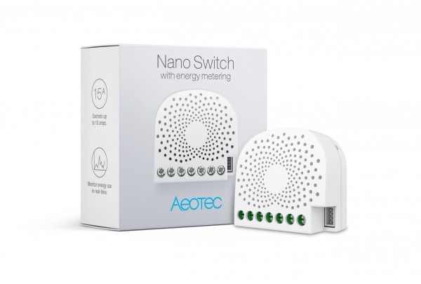 Aeotec Nano Switch mit Energiemessfunktion
