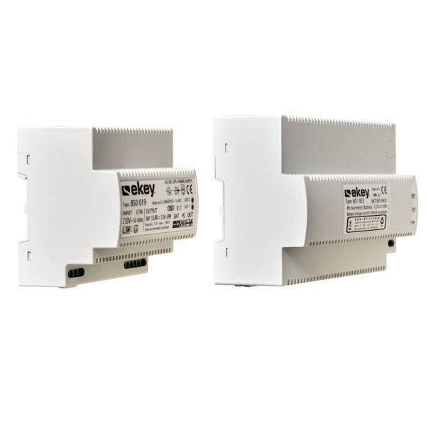 ekey USV REG 230 VAC – 12 VDC – 5 A + AKKU 4 Ah