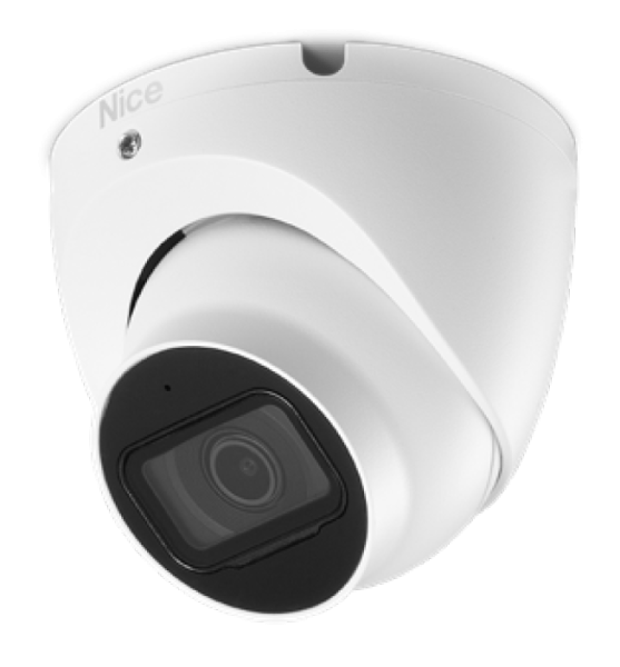 Nice MyEye Dome Lite – Dome-IP-Videokamera zu 5 MPx für Außen-/Innenbereiche