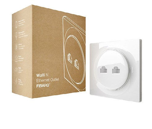 FIBARO Walli N Ethernet Outlet